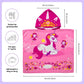 June the Unicorn Kids Towel from Famyo Hood Maxx Series – Ultra-Soft Kids Hooded Towel for Ages 0–7 | Perfect Gift for Kids