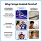 Dark Blue Astronaut hooded poncho towel for kids featuring ultra-soft quick-dry microfiber fabric, lightweight wearable design, attached hood, knee-length coverage, and ideal for bath, beach, pool, swimming, travel, and everyday use.