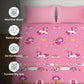 June the Unicorn Glow Bedsheet for Kids | King Size Bedsheet Set | 300 TC Cotton-Blend | Free Pillow Cover