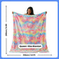 Pink Unicorn Glow in The Dark Blanket for Kids | 200 x 152cm, 3-18 Years, Queen Size Flannel Blanket/ Glow Blanket | Birthday Gift for Kids Bed, Sofa, or Couch