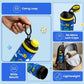 Famyo rexy the dinosaur water bottle - 900 ml - carry loop - o more lost caps - wide mouth - llightweight 