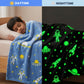 Astronaut Glow Blanket | Soft Flannel AC Blanket for All-Season | Perfect Gift for Kids