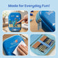 famyo pencil pouch for kids - rexy the dinosaur desihgn - made for everyday fun
