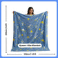 Astronaut Glow Blanket | Soft Flannel AC Blanket for All-Season | Perfect Gift for Kids