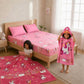 June the Unicorn Glow Bedsheet, Glow in the Dark Quilt/Blanket/AC Comforter & Hooded Poncho Towel Set | Glow Maxx Series