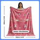 Famyo glow blanket is queen size - 6.5ft/ 4.9ft