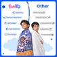 Famyo Leo the Astronaut Flat Towel for Kids made with premium microfiber fabric featuring quick dry technology, lightweight and travel friendly design, fade resistant print, soft and highly absorbent for bath, beach, swimming and everyday use.
