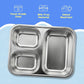 June the Unicorn bento lunch box for kids featuring 3 stainless steel compartments, 680 ml leakproof design, BPA-free outer body, child-friendly locking clips, organised meal storage, and perfect for school lunches, travel, daycare, and everyday use.