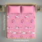 June & Fairy Unicorn Glow in the Dark Quilt/Blanket/AC Comforter, June Unicorn Glow Bedsheet & Hooded Poncho Towel Set for Kids