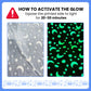 Moon & Stars Glow Blanket | Soft Flannel AC Blanket for All-Season | Perfect Gift for Kids