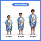 Pirate Baby Shark Hooded Poncho Towel for Kids | Quick-Dry, Highly Absorbent Microfiber Bath Towel