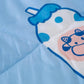 4pc Kids Bed Set – King Size Fitted Bedsheet , Comforter Cover & 2 Pillow Covers | Milk & Chocolate Theme Famyo Shop WH