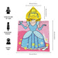 Famyo Princess Hooded Poncho Towel