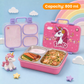 June the Unicorn Bento Lunch Box for Kids | Leakproof Kids Tiffin Box | 800 ML |  BPA-Free Snack Box