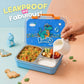 Famyo Rexy Dino Bento Lunch Box for Kids | Leakproof Kids Tiffin Box | 3 Stainless Steel Compartments | BPA-Free Snack Box