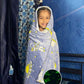 Famyo kids AC blanket – space design with astronaut and stars that glow