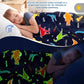 Famyo cozy dinosaur blanket – perfect AC blanket for 0–15 year olds