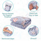 Famyo glow blanket – 200x152 cm queen size with sporty football style