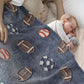 Famyo football night blanket – AC comfort with glowing footballs
