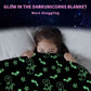 Famyo all-weather glow blanket – mermaid design with glowing accents for kids