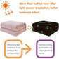 Pink Stars Glow in The Dark Blanket for Kids, Ages 0-15 years | Ultra-soft & Lightweight Blanket for Kids Famyo Shop WH
