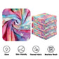 Magical pink unicorn glow blanket – soft microfiber for 0–15 yrs