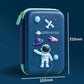 Famyo EVA space pencil case for kids with zip closure and compartments