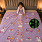 Famyo June Unicorn - Mira Mermaid Glow in the dark blanket - all season blanket for kids