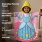 Magical Princess Hooded Poncho Towel for Kids | Quick-Dry, Highly Absorbent Microfiber Bath Towel