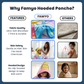 Magical Princess Hooded Poncho Towel for Kids | Quick-Dry, Highly Absorbent Microfiber Bath Towel