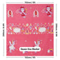 June the Unicorn Glow Blanket by Famyo – Soft Kids Blanket, Perfect Gift for Kids 0-15 years