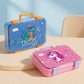Famyo Bento lunch boxes for kids - Rexy the dinosaur and June the Unicorn designs for kids 